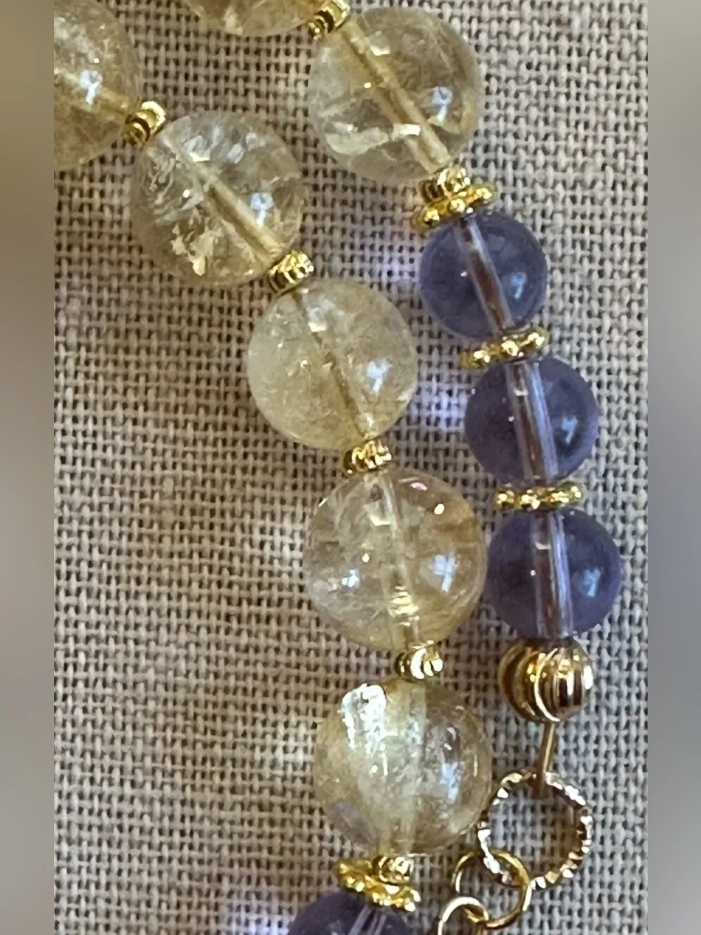 Handmade light purple